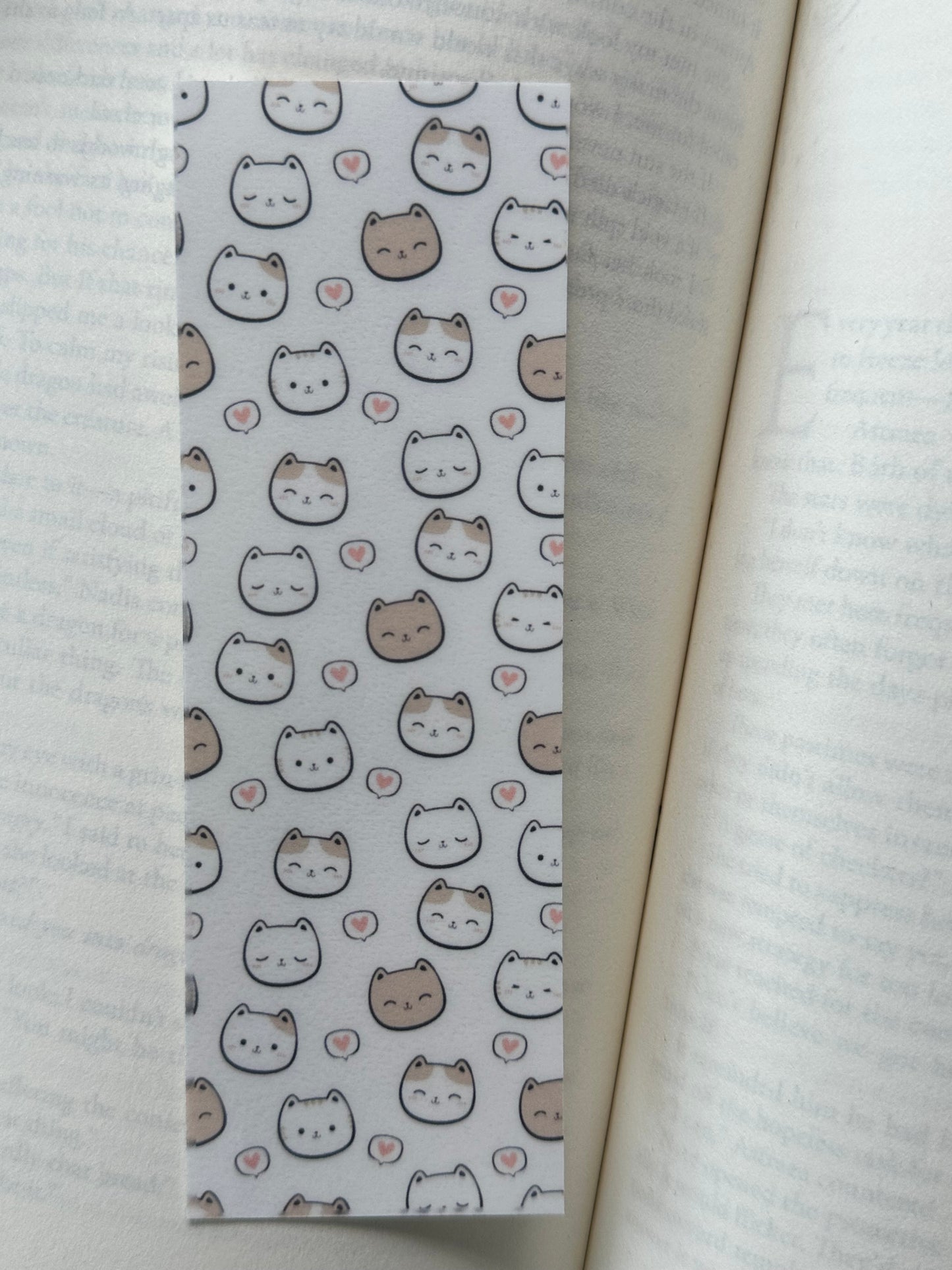 Cats & Hearts - Bookmark
