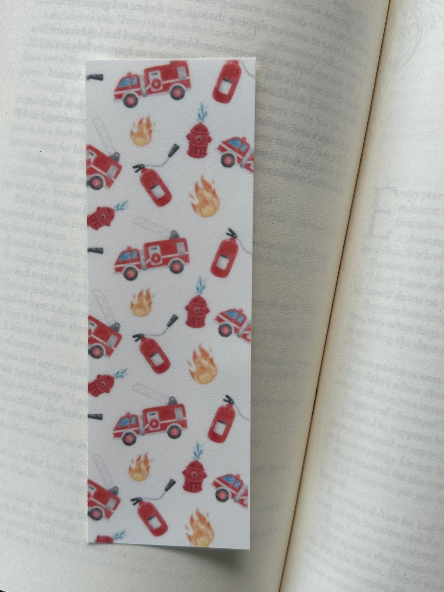 Fire Engines - Bookmark