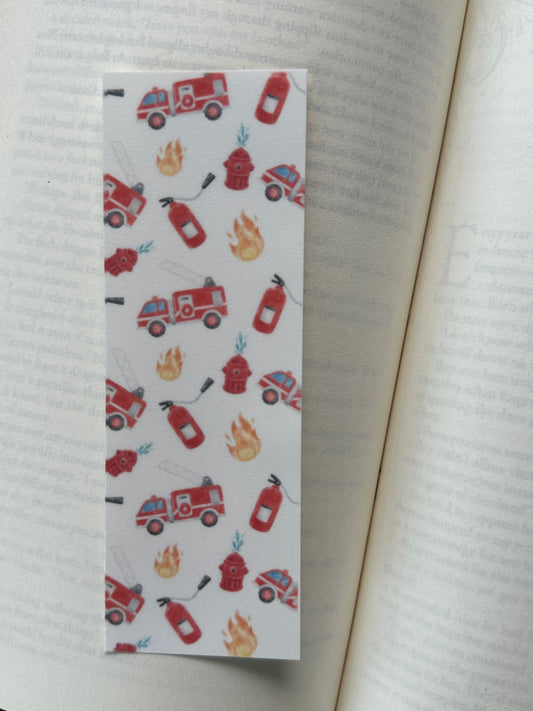 Fire Engines - Bookmark