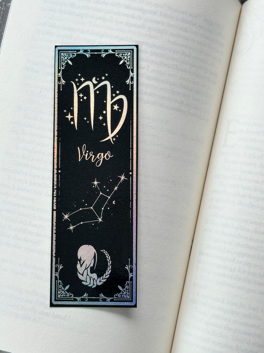 Virgo - Foil Bookmark - (Silver Holographic)