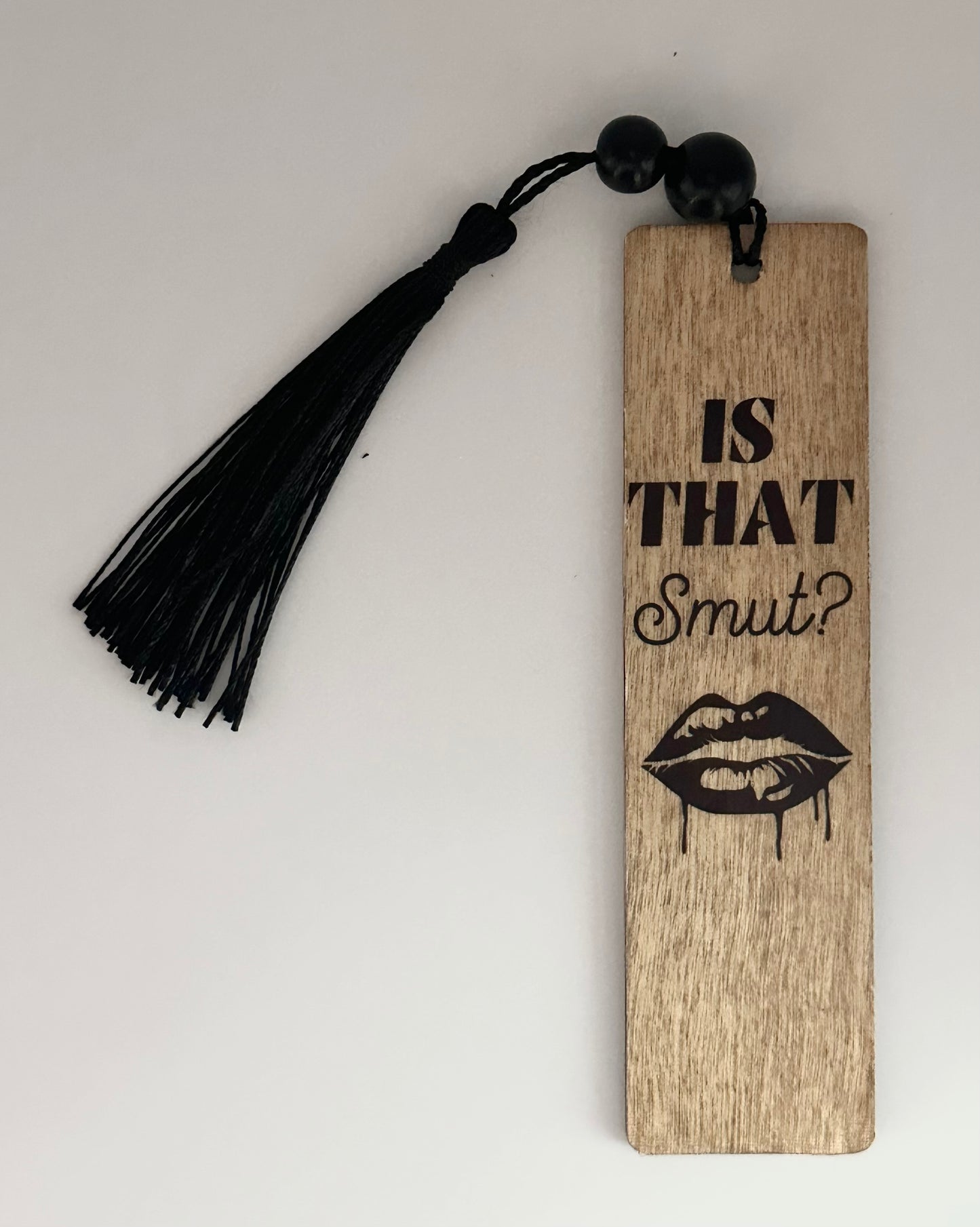 Is That Smut? - Wood Bookmark - (Early American)