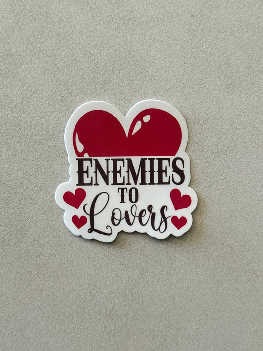 Enemies To Lovers Hearts - Sticker