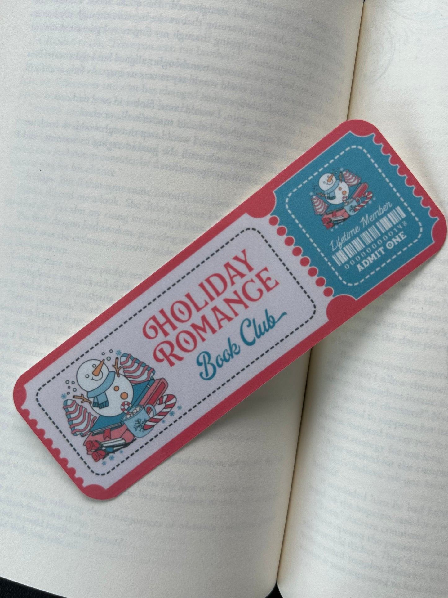 Holiday Romance Book Club - Bookmark (Green)