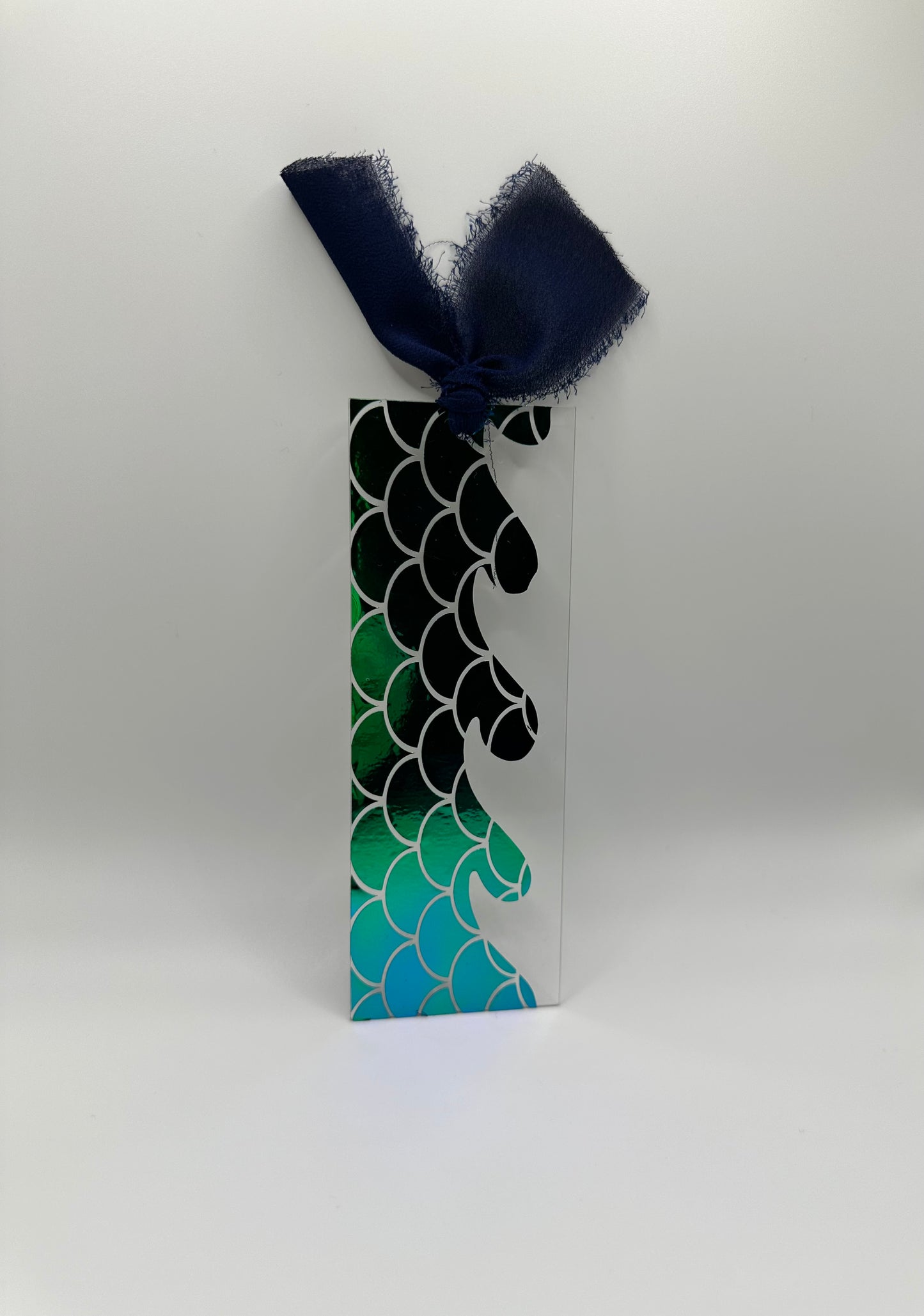 Siren Scales and Waves - Acrylic Bookmark