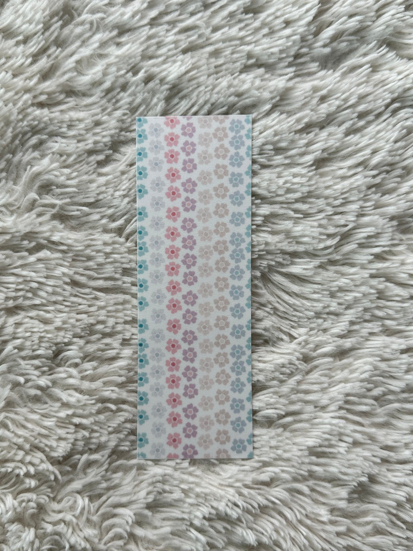 Multi Coloured Flowers - Bookmark