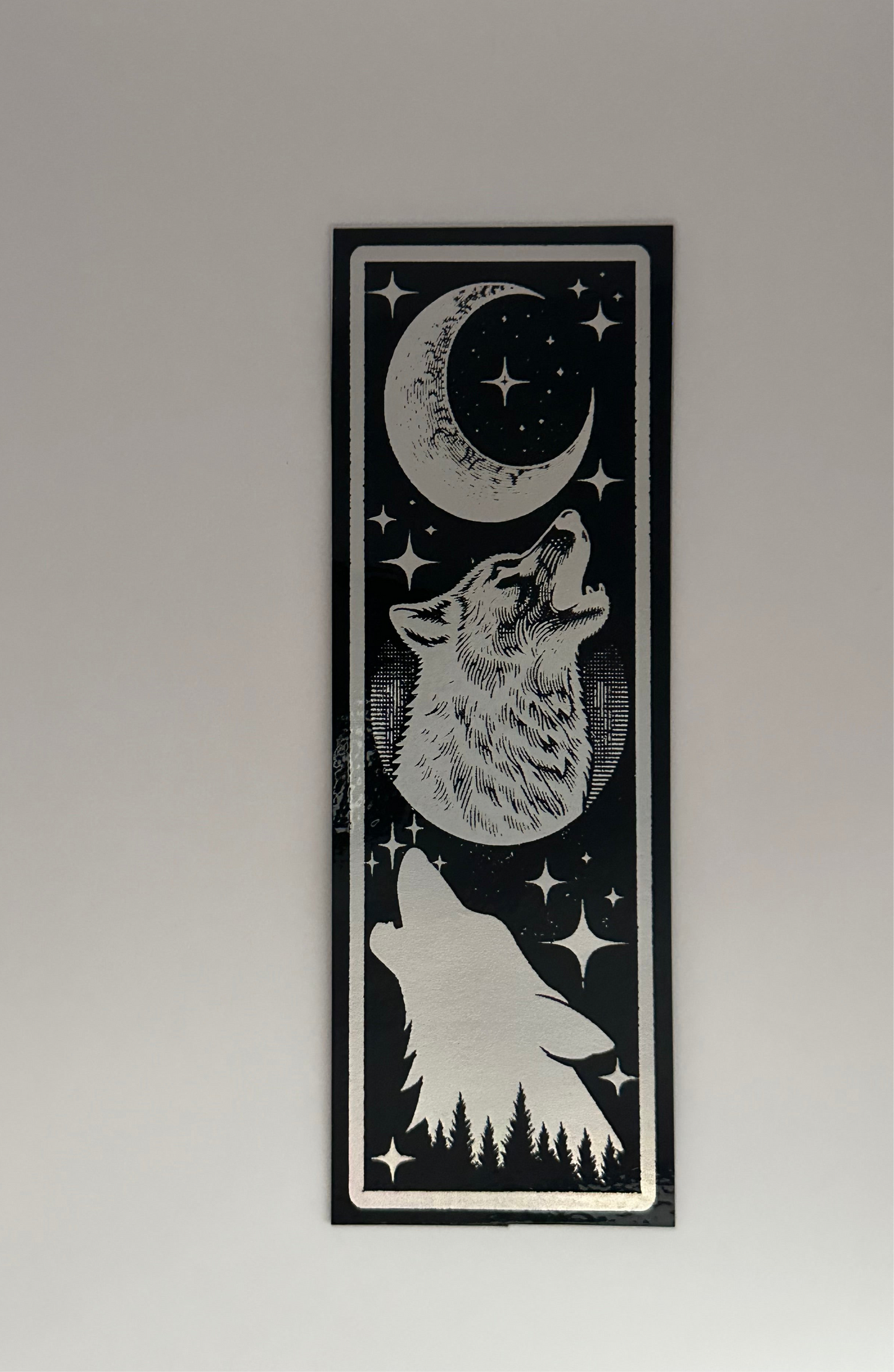 Wolves - Foil Bookmark - (Silver Holographic)