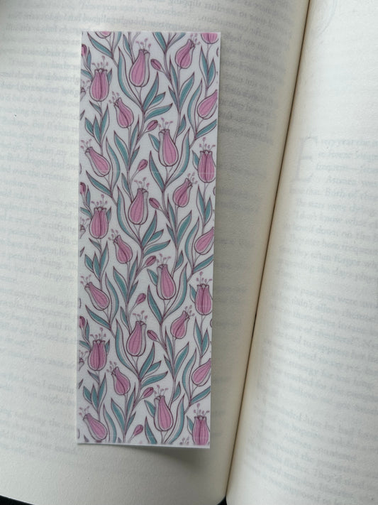 Floral Pattern (Purple) - Bookmarks