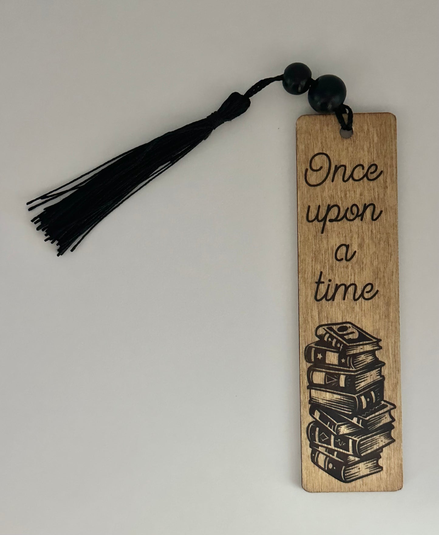 Once Upon A Time - Wood Bookmark - (Early American)