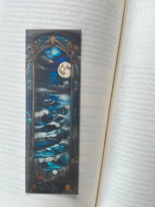 Stained Glass Style Landscape - Bookmark (36)