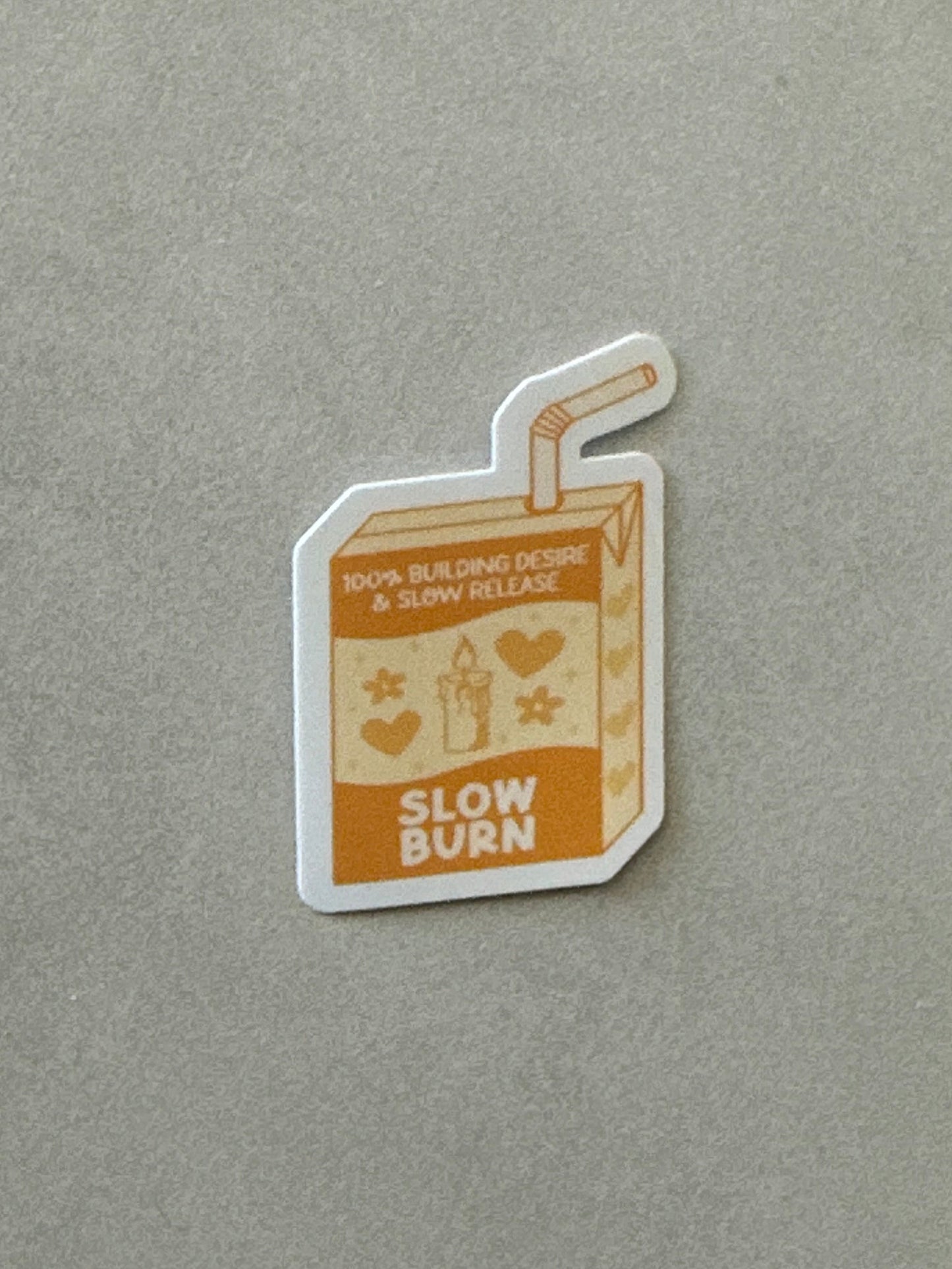 Slow Burn Trope Juice box - Sticker