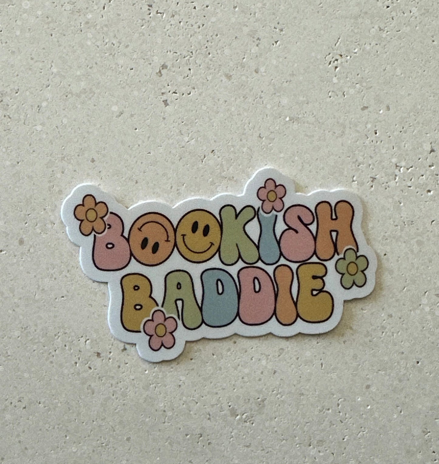 Bookish Baddie - Sticker