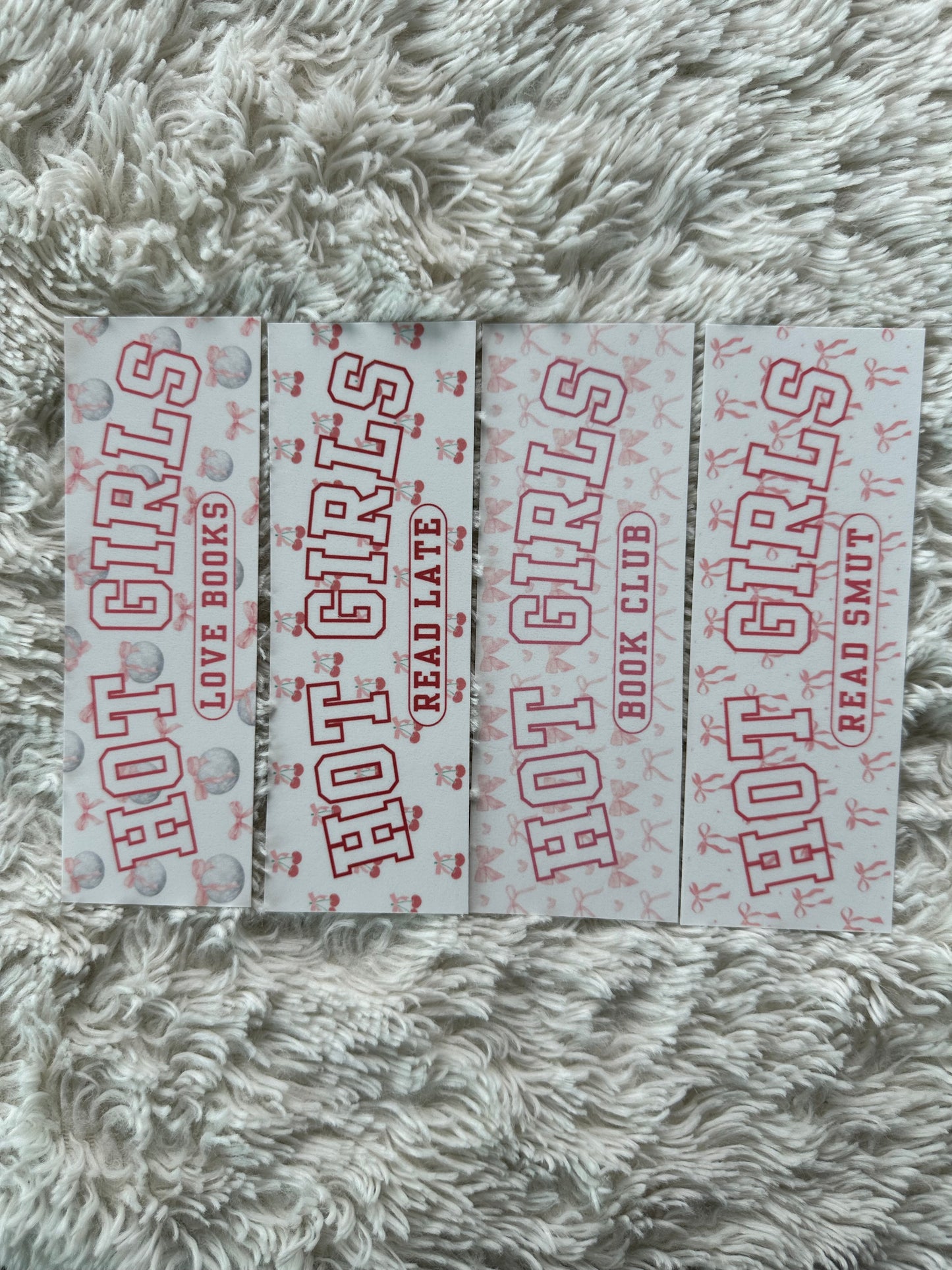 Hot Girls Book Club Bookmark Bundle - 4 Pack