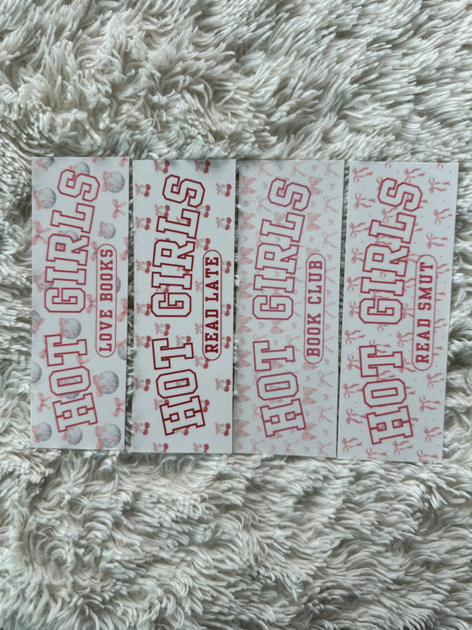 Hot Girls Book Club Bookmark Bundle - 4 Pack