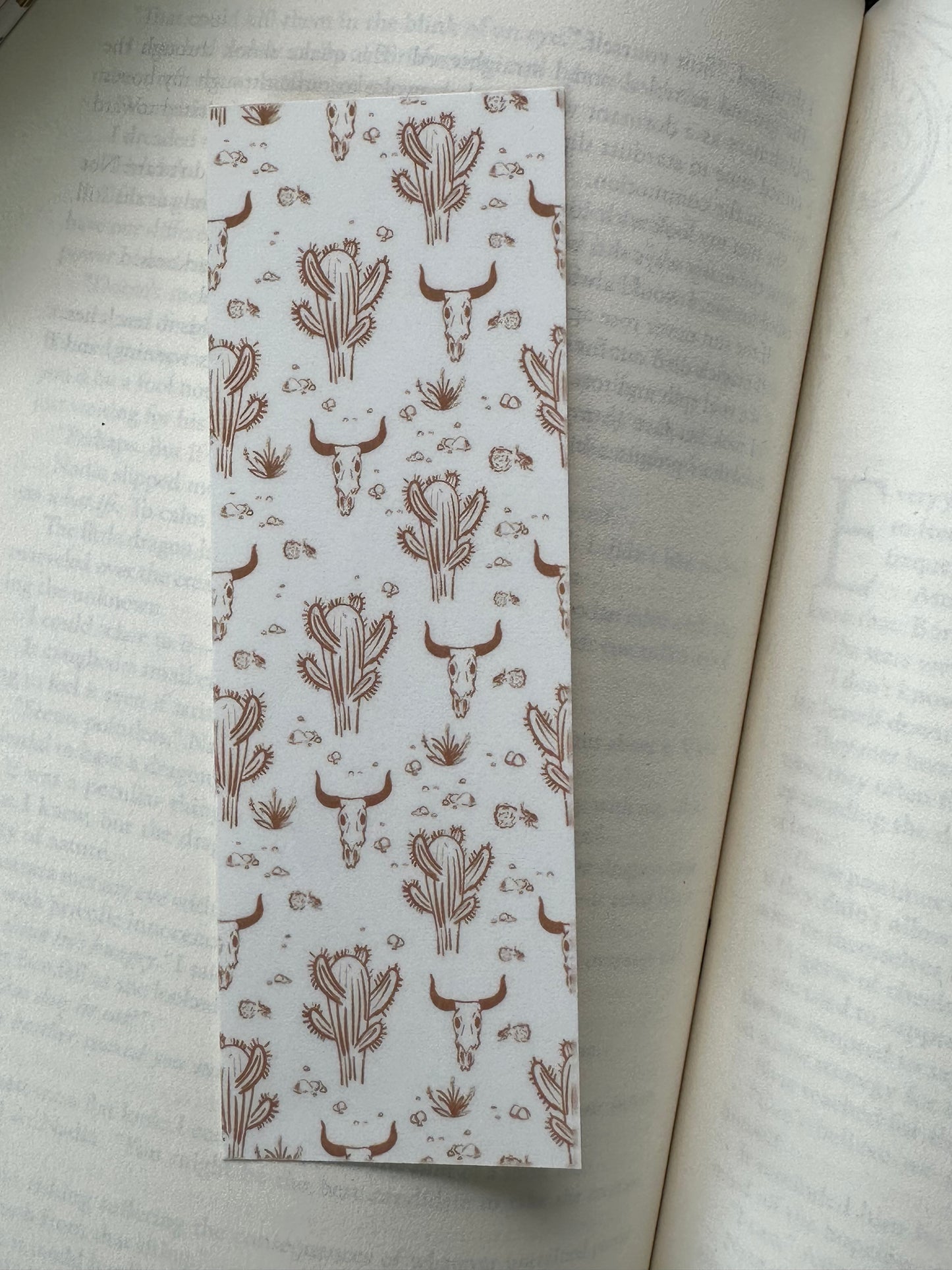 Southern Skull & Cactus - Bookmark