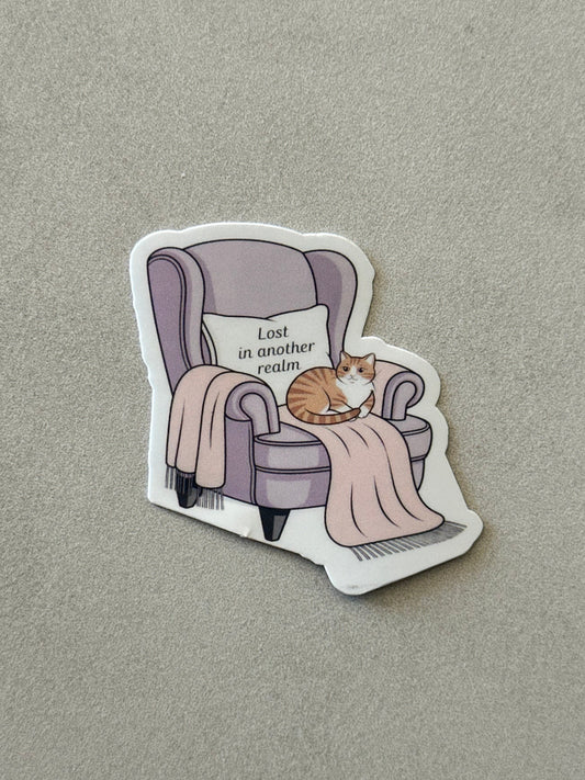 Lost In Another Realm - Sticker