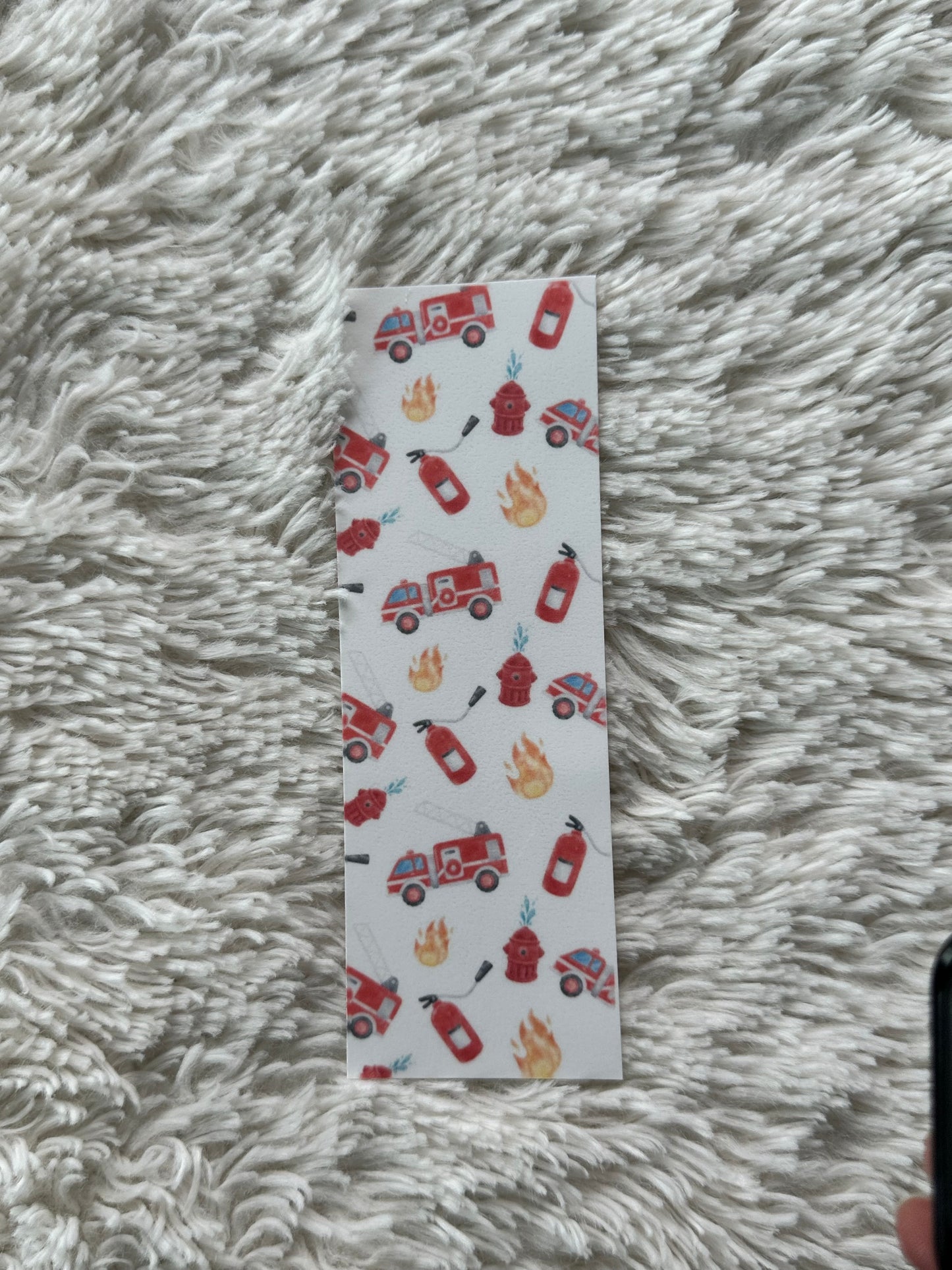 Fire Engines - Bookmark