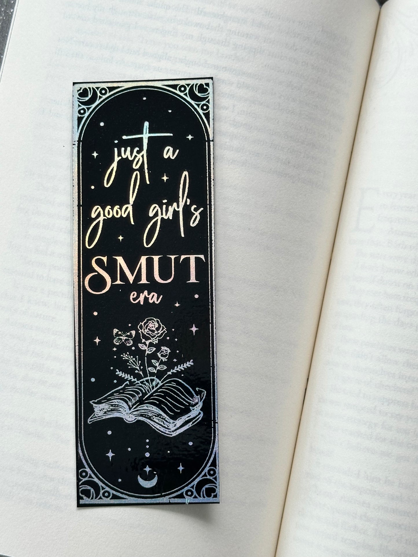 Smut Era - Foil Bookmark - (Silver Holographic)