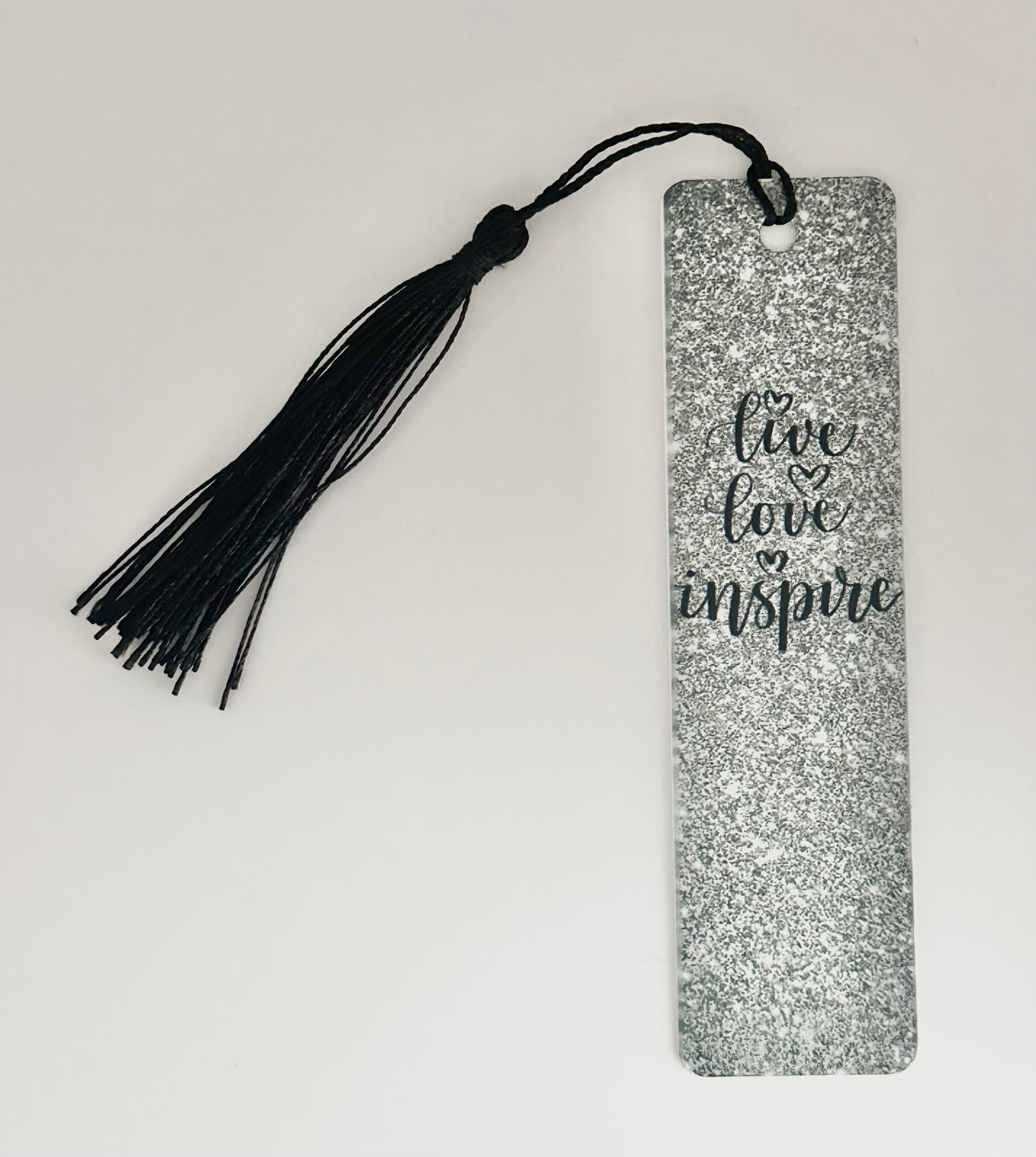 Live, Love, Inspire - Metal Bookmark