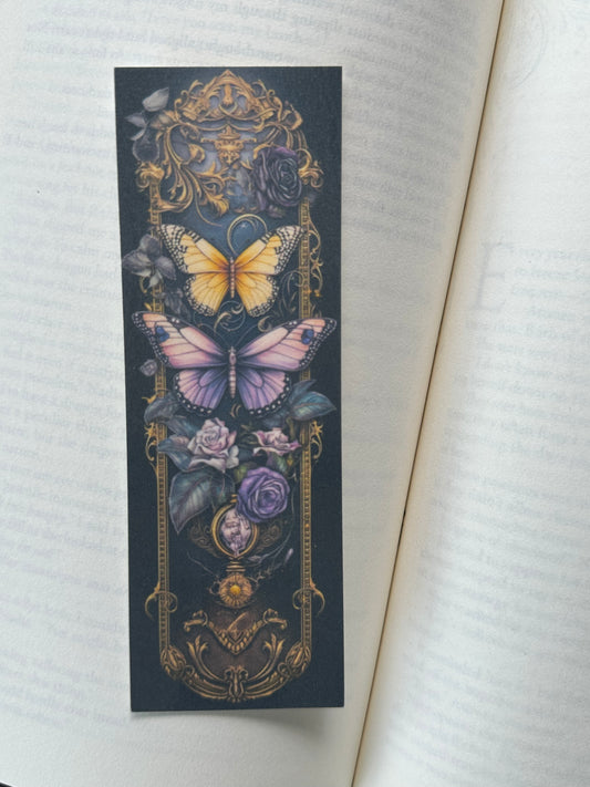 Butterflies & Roses - Bookmark (12)