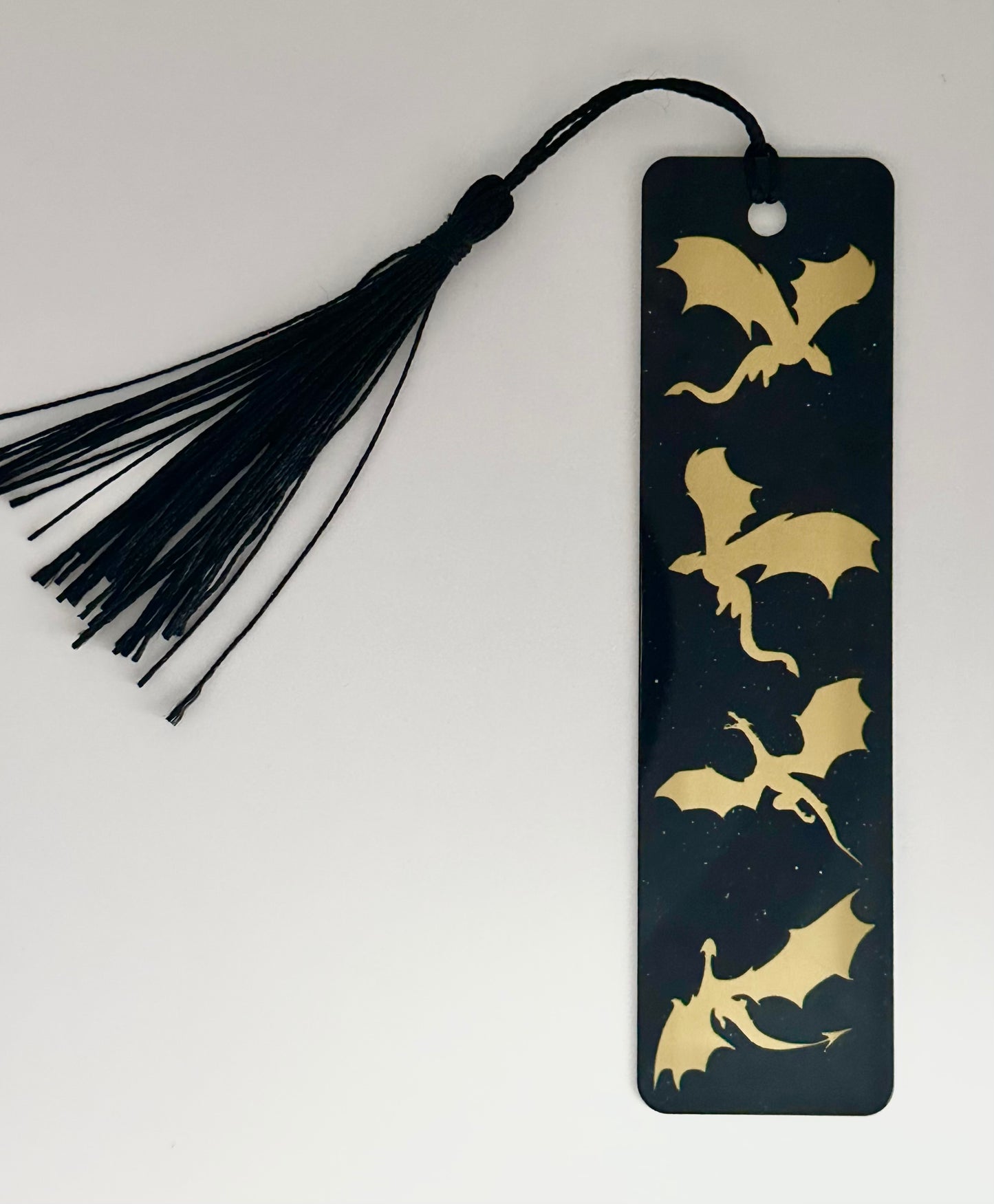 Gold Dragon - Metal Bookmark
