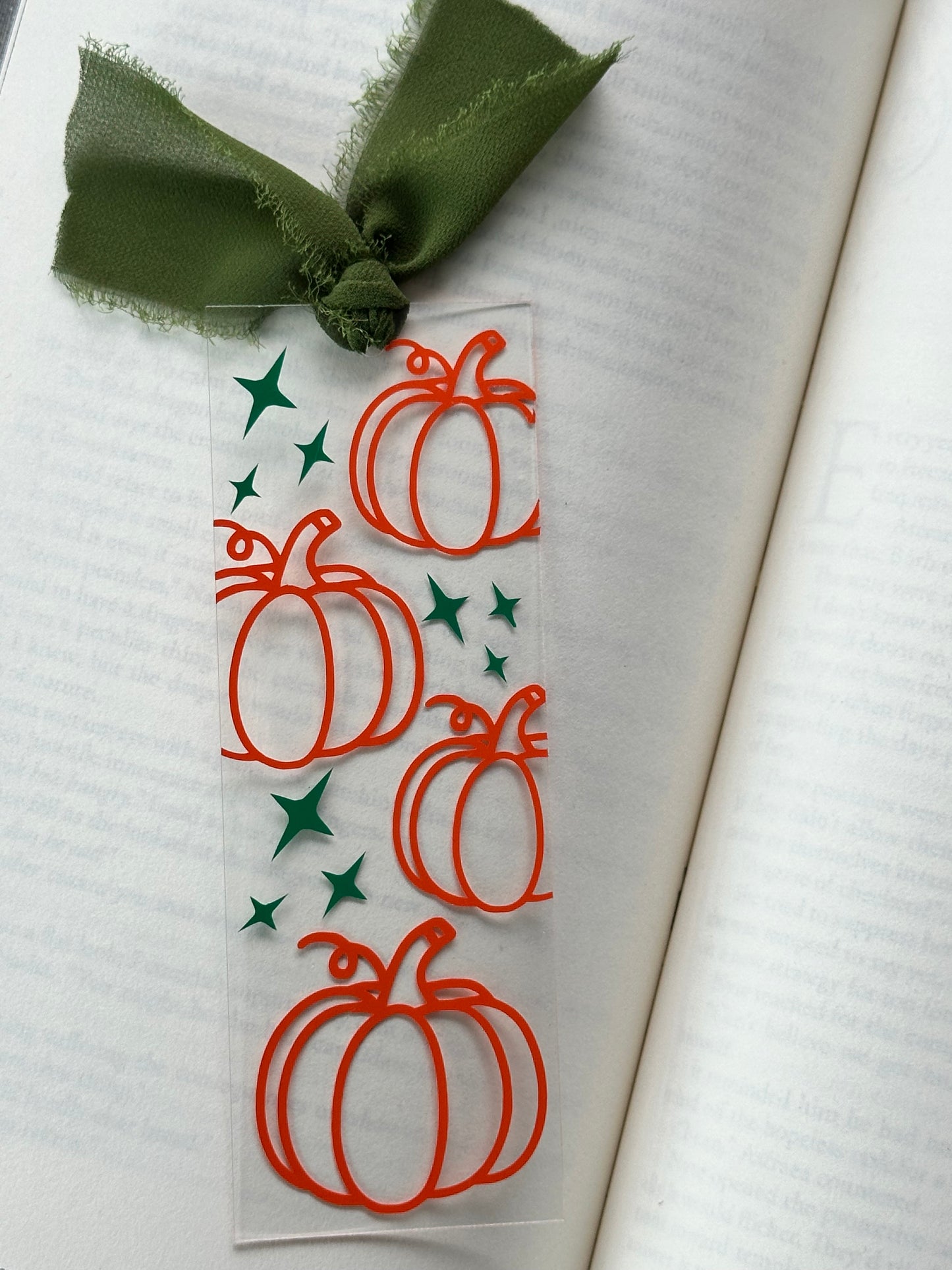 Magical Pumpkins - Acrylic Bookmark