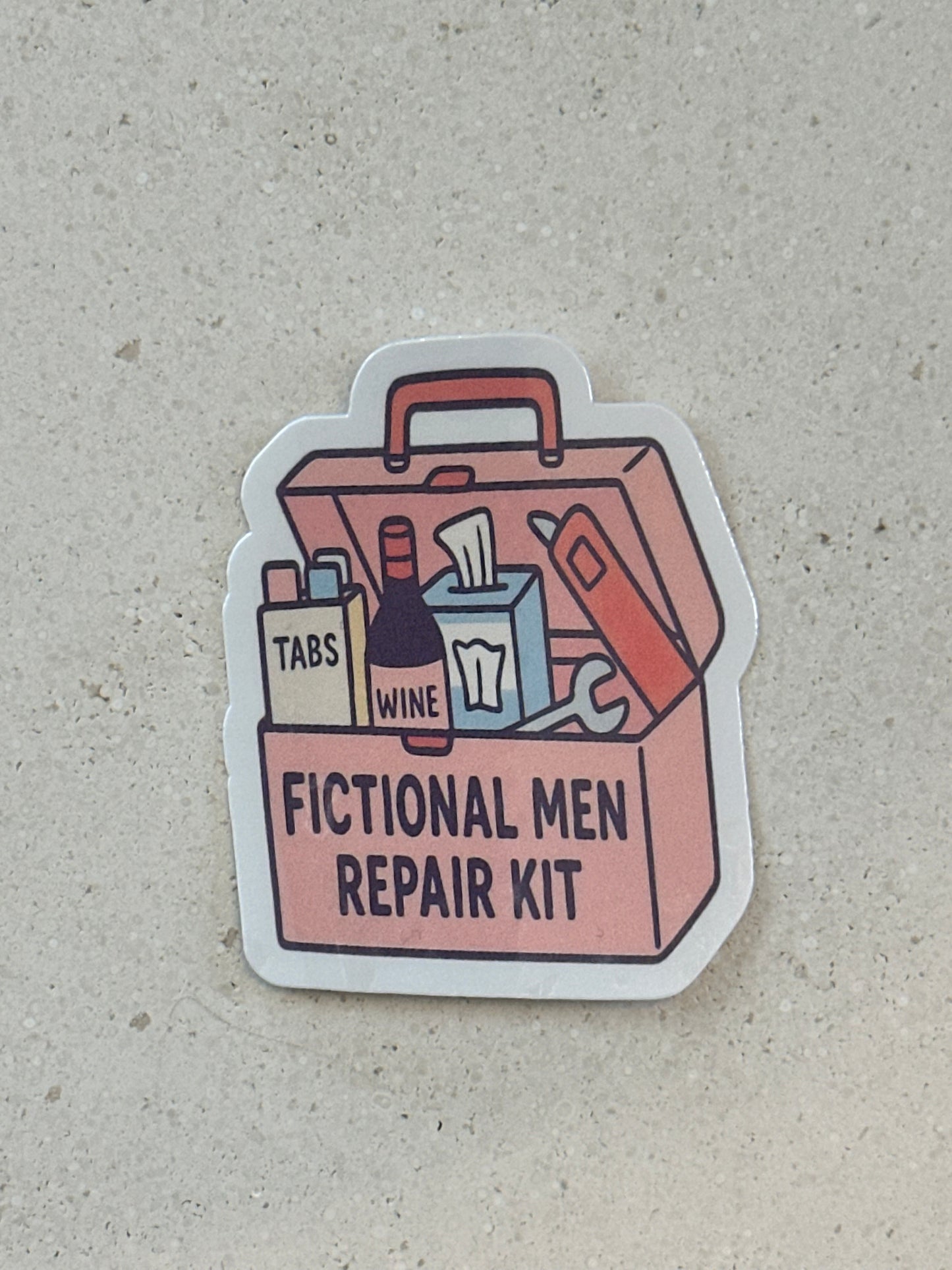 Fictional Men Repair Kit - Sticker