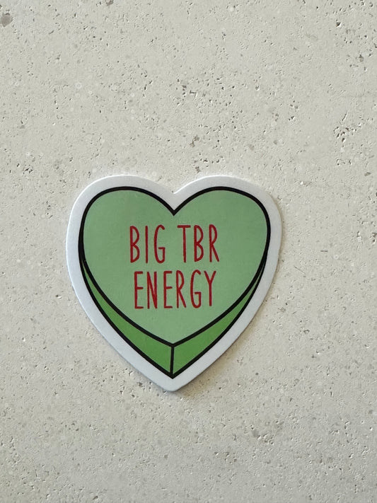 Big TBR Energy Heart - Sticker