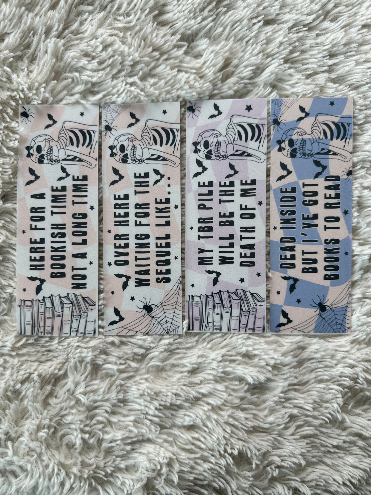 Dead Inside Bookmark Bundle - 4 Pack