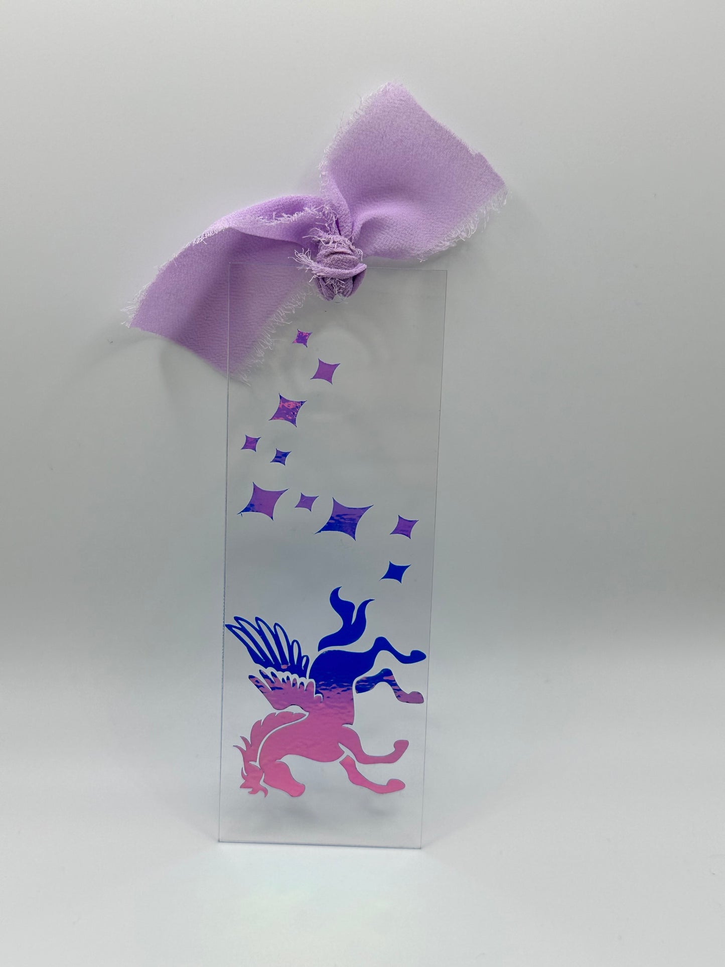 Shimmering Pegasus - Acrylic Bookmark