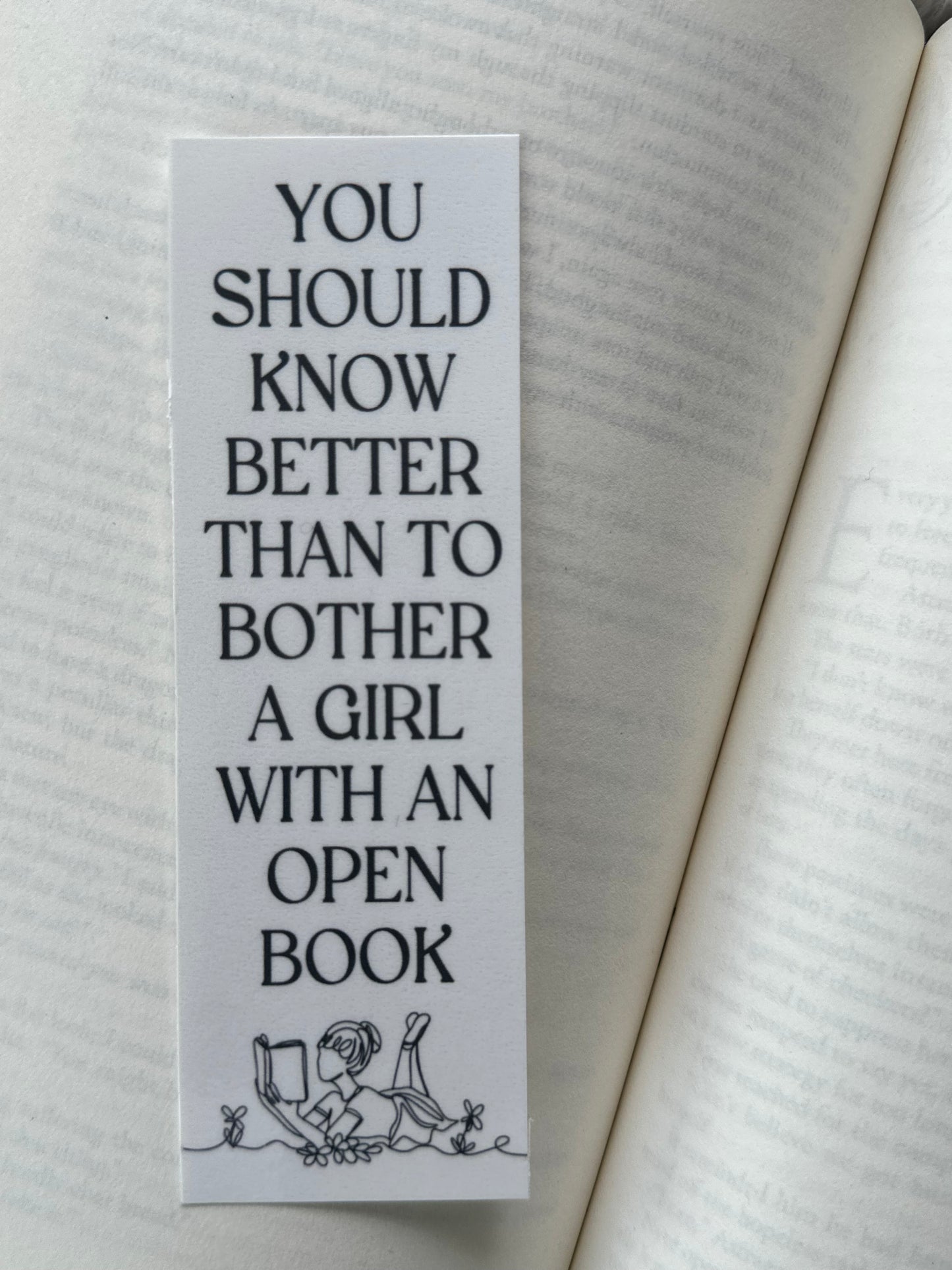 Bookish Quotes & Line Art Bookmark Bundle - 4 Pack