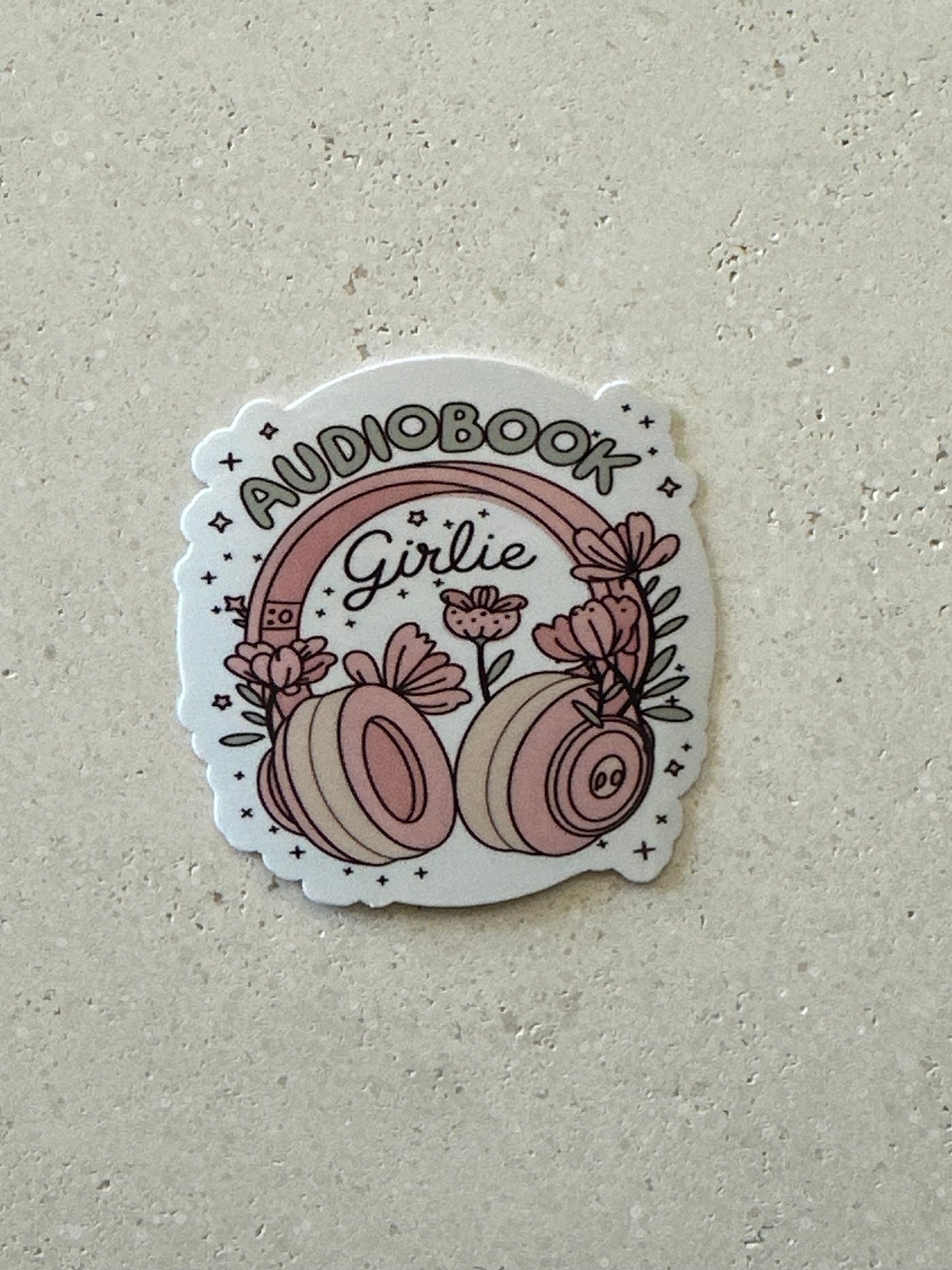 Audiobook Girlie - Sticker