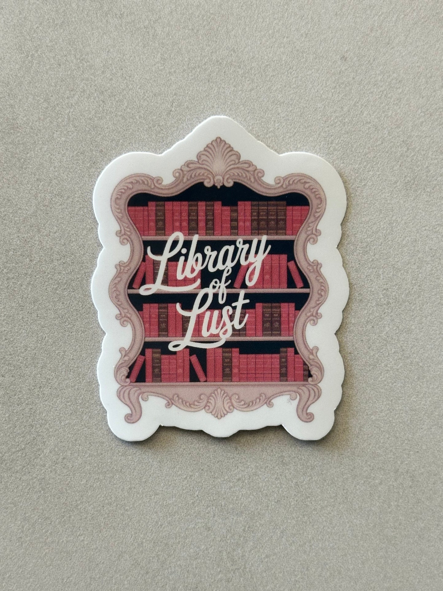 Library Of Lust - Sticker