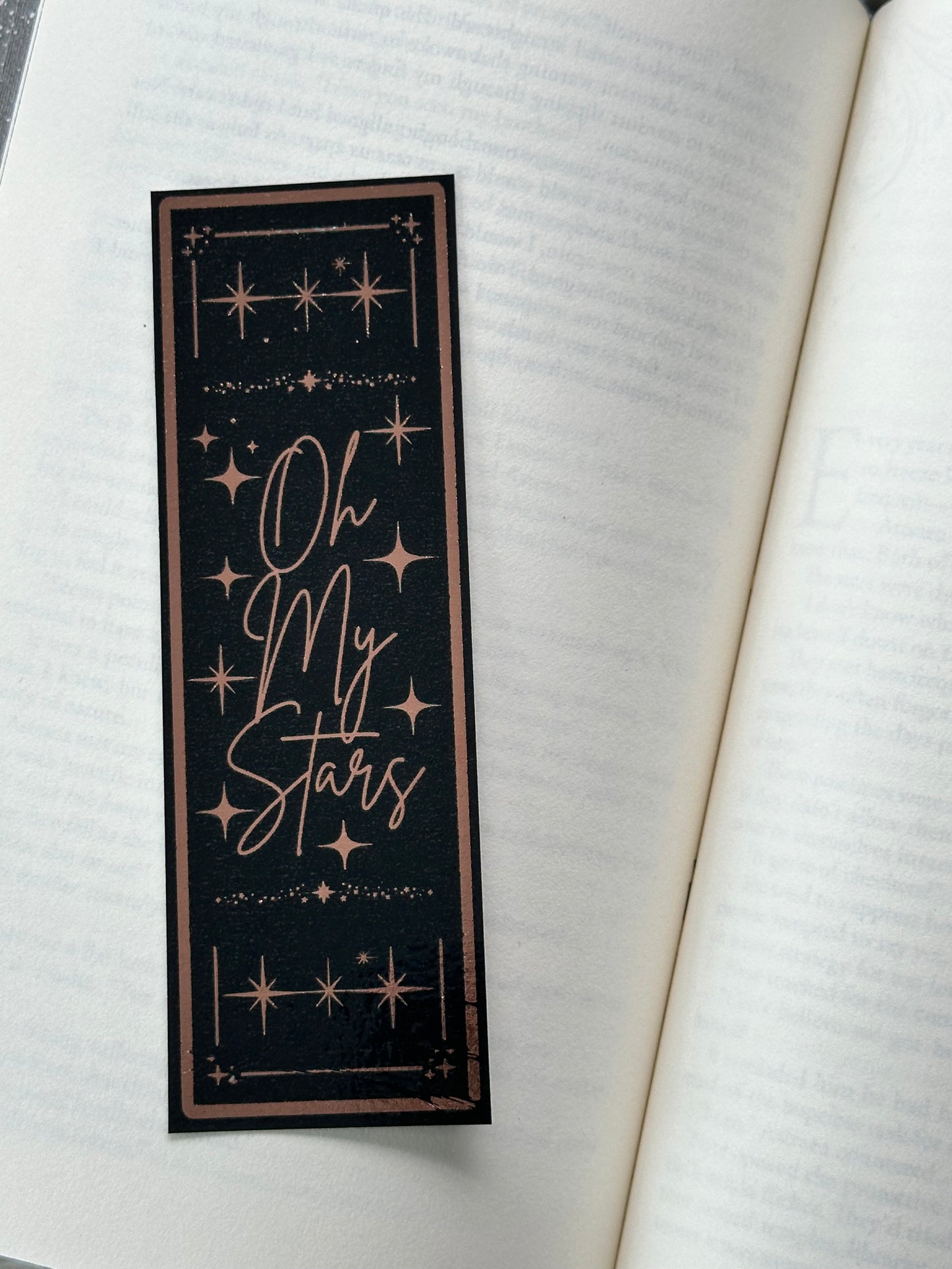 Oh My Stars - Foil Bookmark - (Rose Gold)