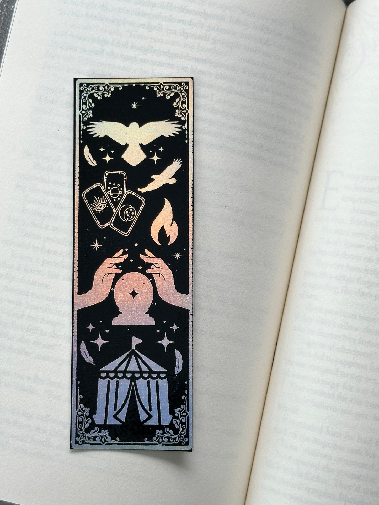 Night Market - Foil Bookmark - (Silver Holographic)