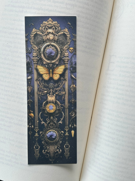 Gold Butterfly - Bookmark (9)