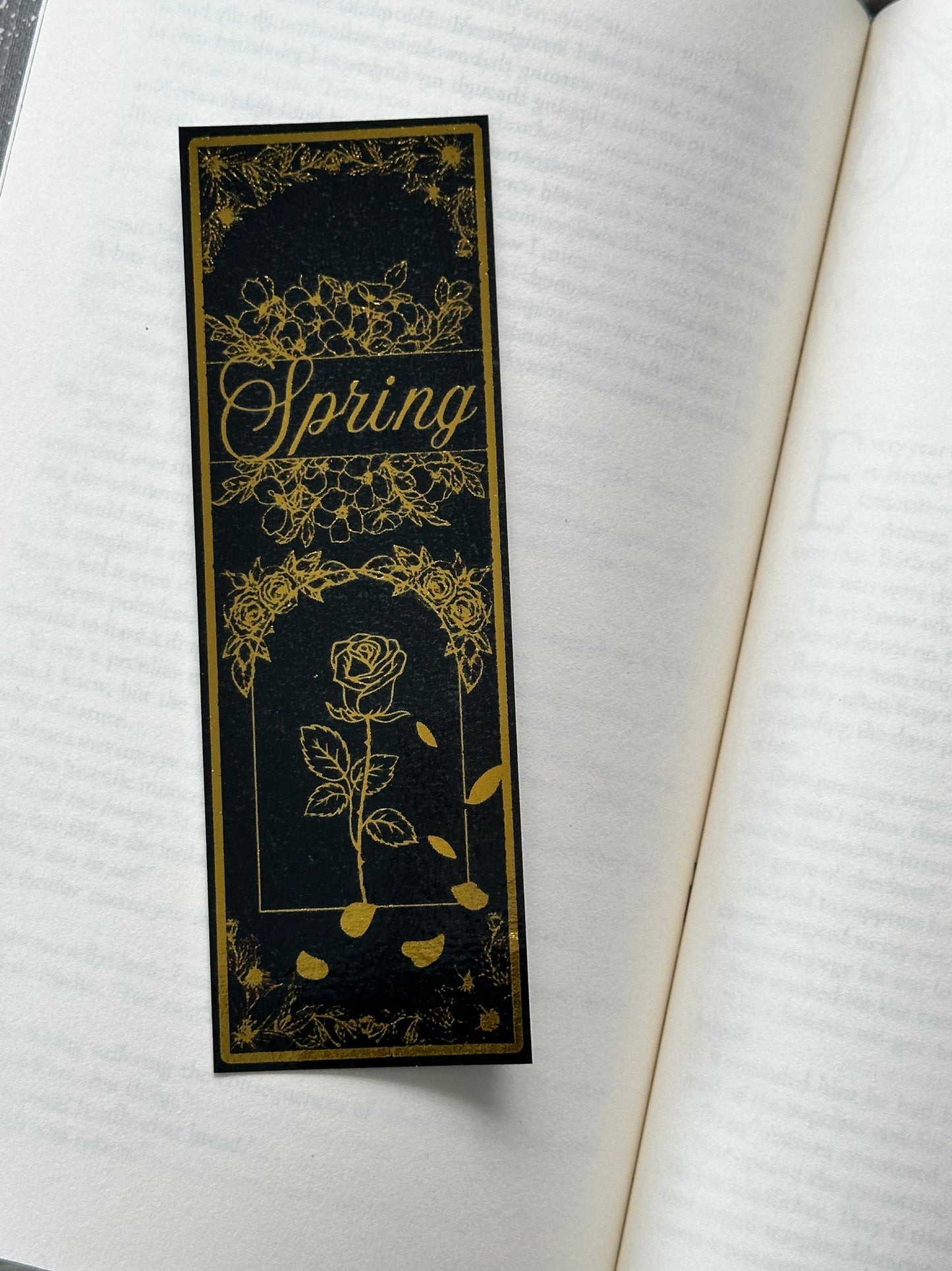 Spring - Foil Bookmark - (Gold)
