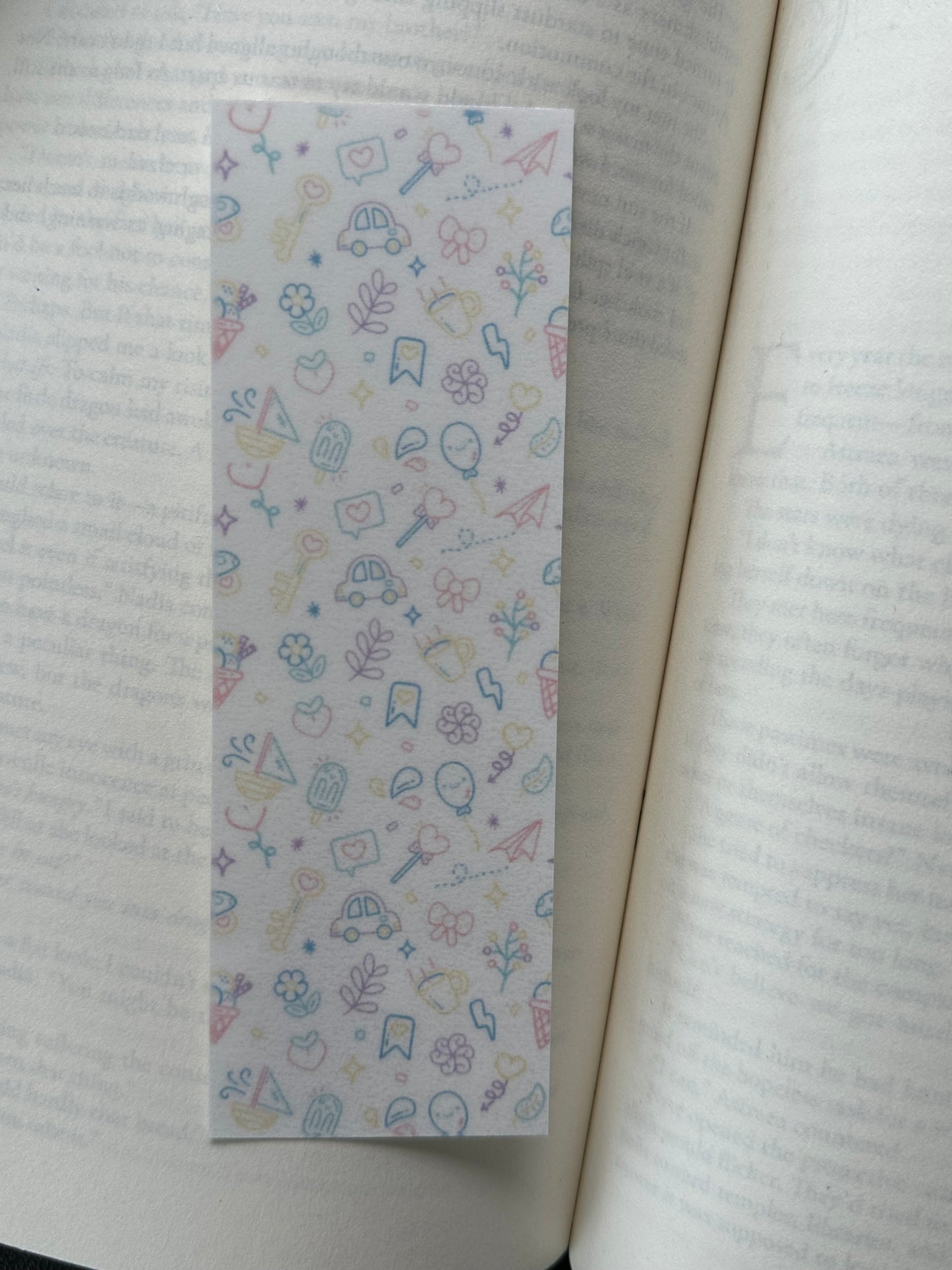 Cars, Plants & Sweet Treats - Bookmark