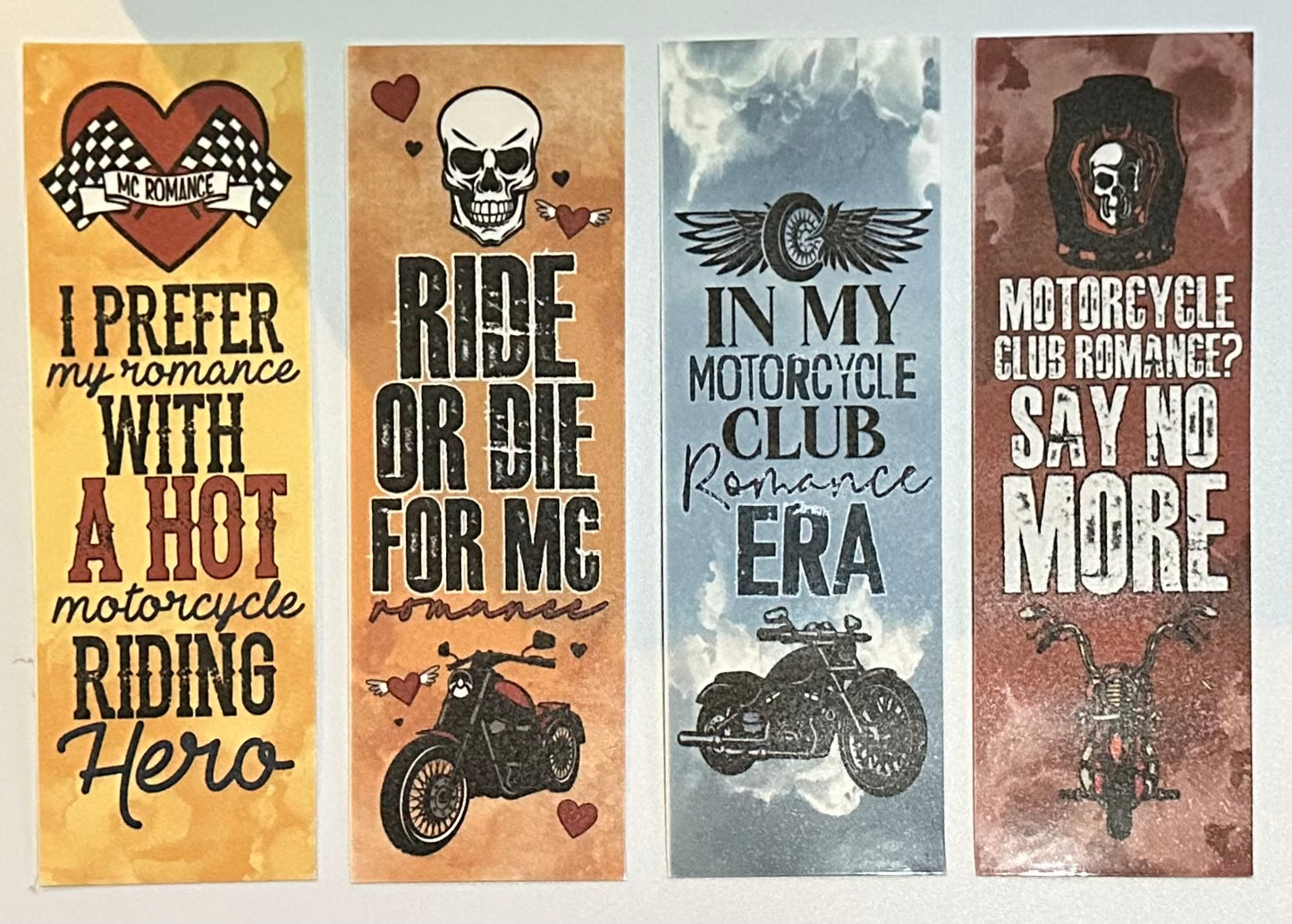 MC Romance Bookmark Bundle - 4 Pack