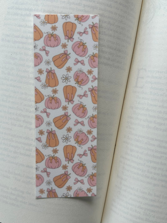 Pink Pumpkins - Bookmark
