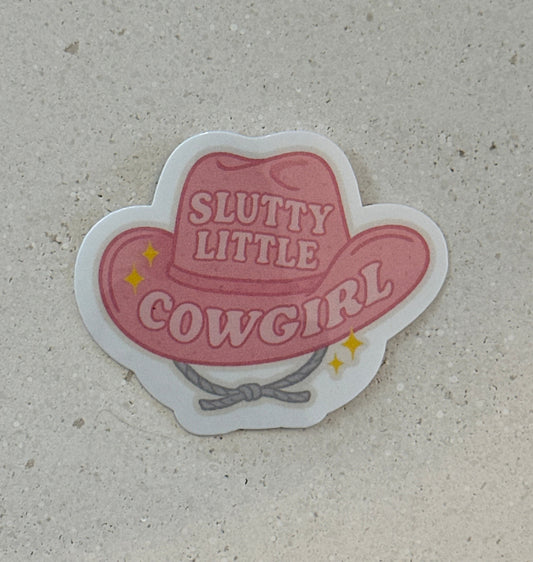 Slutty Little Cowgirl - Sticker