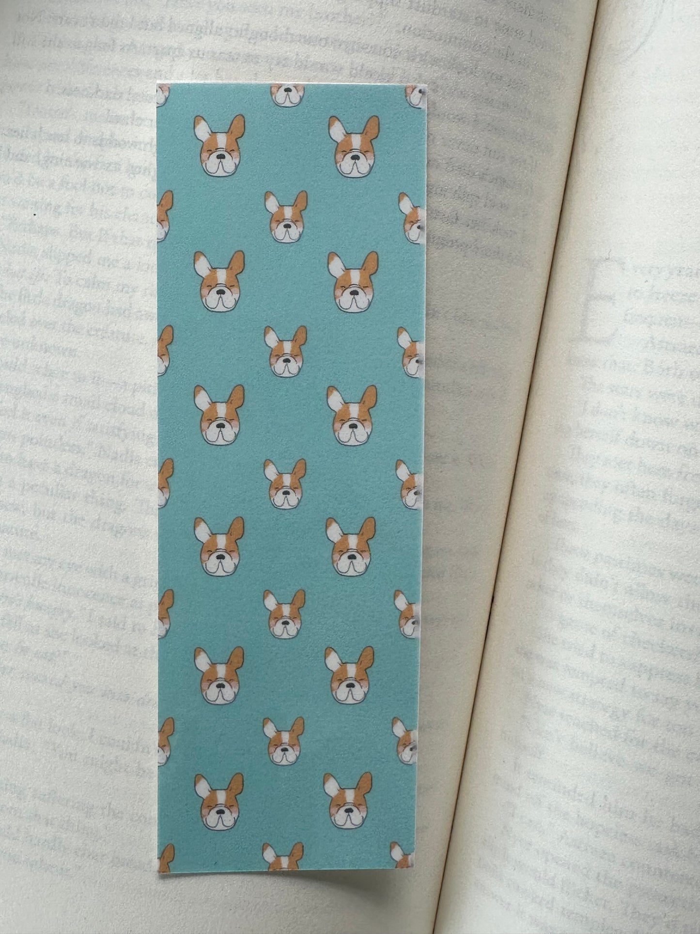 Brown & White Puppy - Bookmark