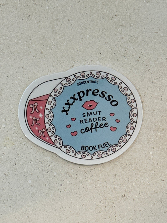 Smut Reader Coffee Pod - Sticker