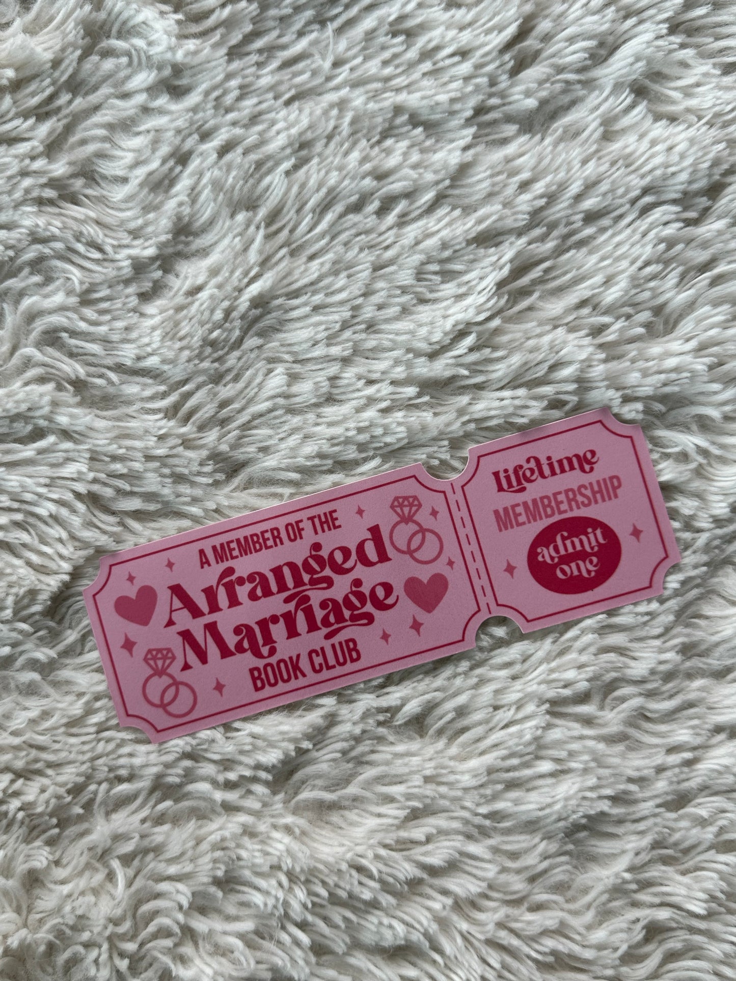 Arranged Marriage Book Club - Bookmark