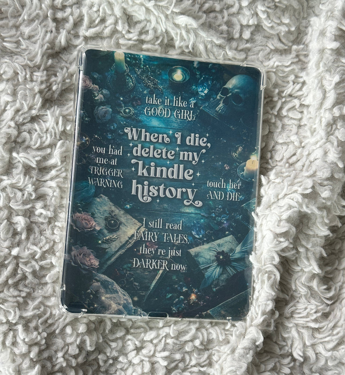 Dark Fairy Tales - E-Reader Case Insert - Kindle Paper White 12th Gen 5” x 7”